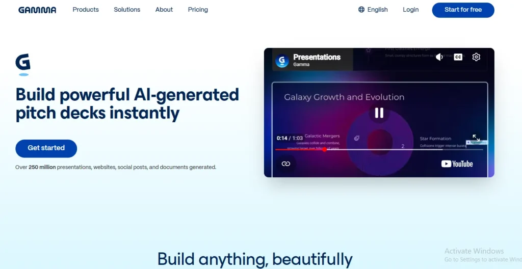 gamma ai presentation review