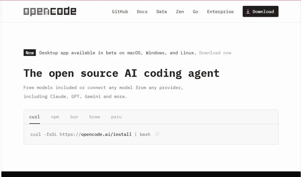 open code ai